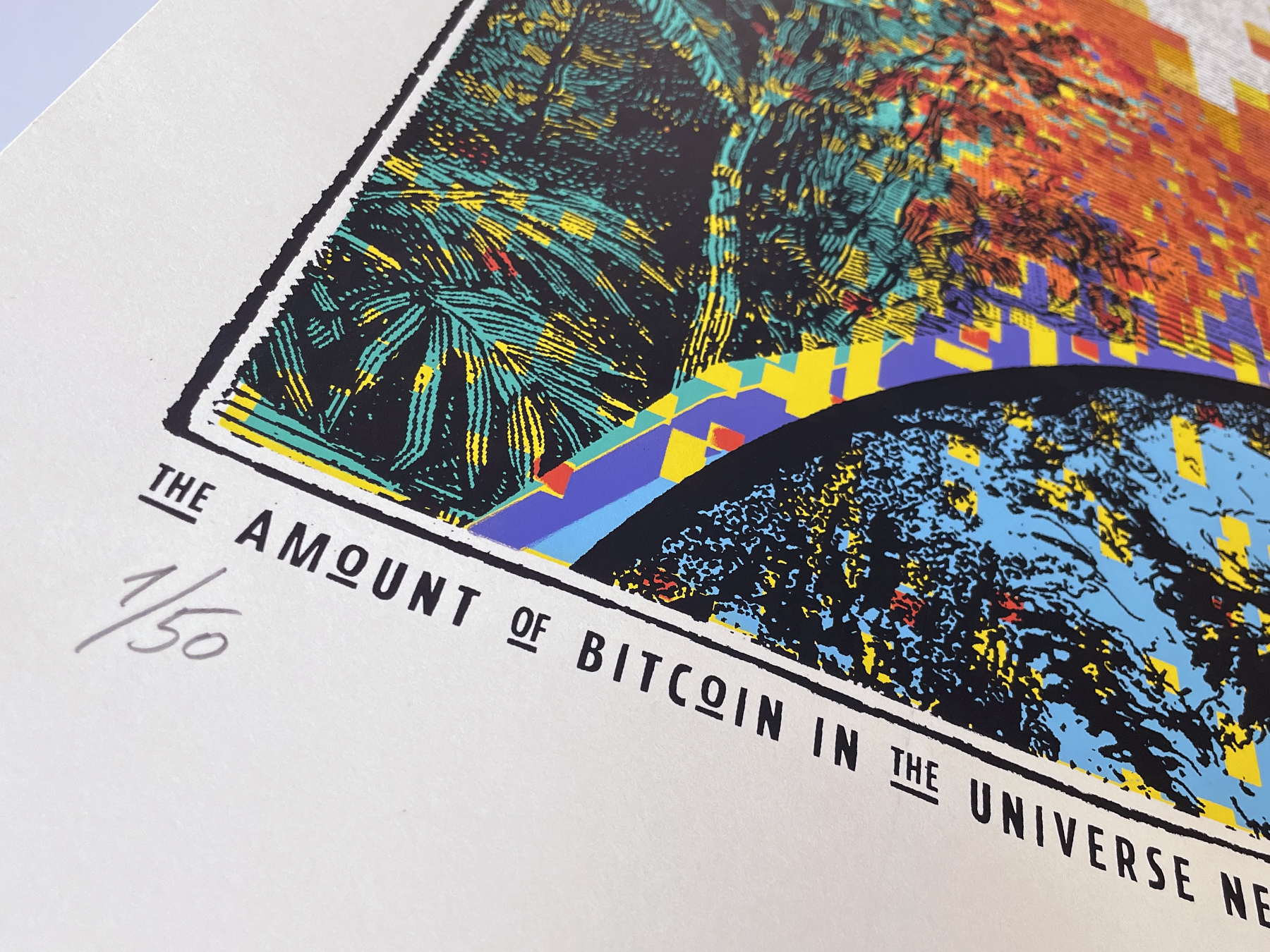 Bitcoin Art - THE LAW OF CONSERVATION OF BITCOIN