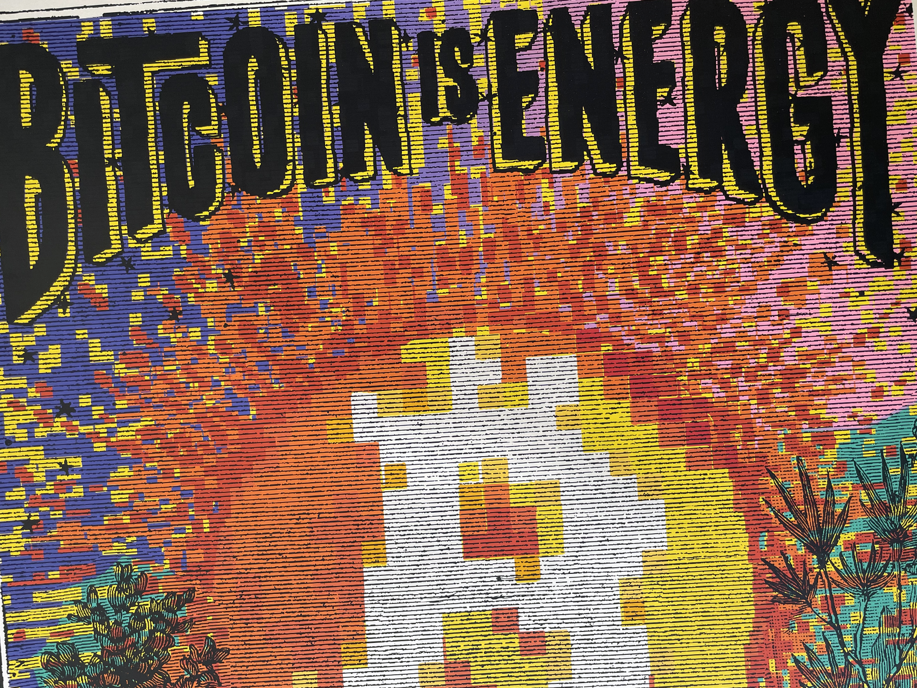 Bitcoin Art - THE LAW OF CONSERVATION OF BITCOIN